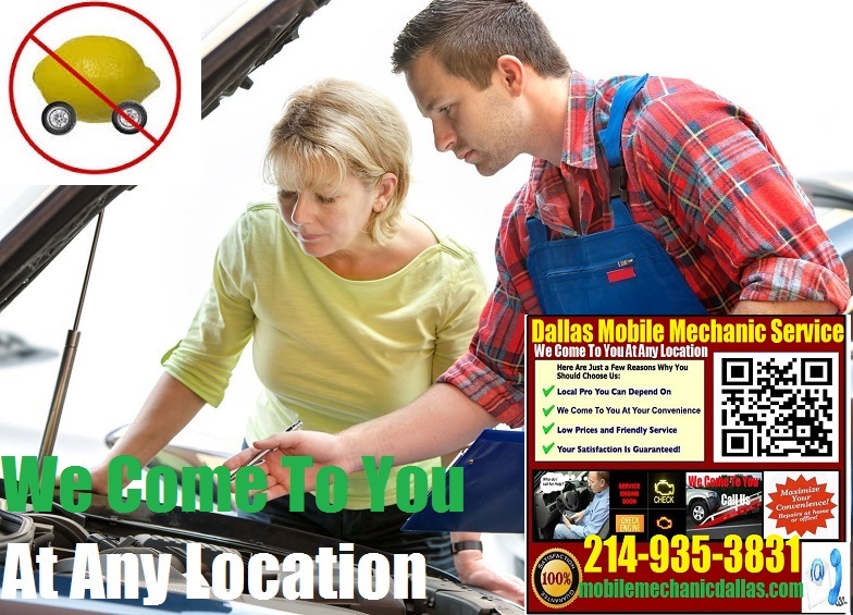 Pre Purchase Car Inspection Dallas Mobile Auto Mechanic Service