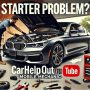 2007 BMW 750i Starter Replacement Tricky Car Problem | Mobile Mechanic Dallas